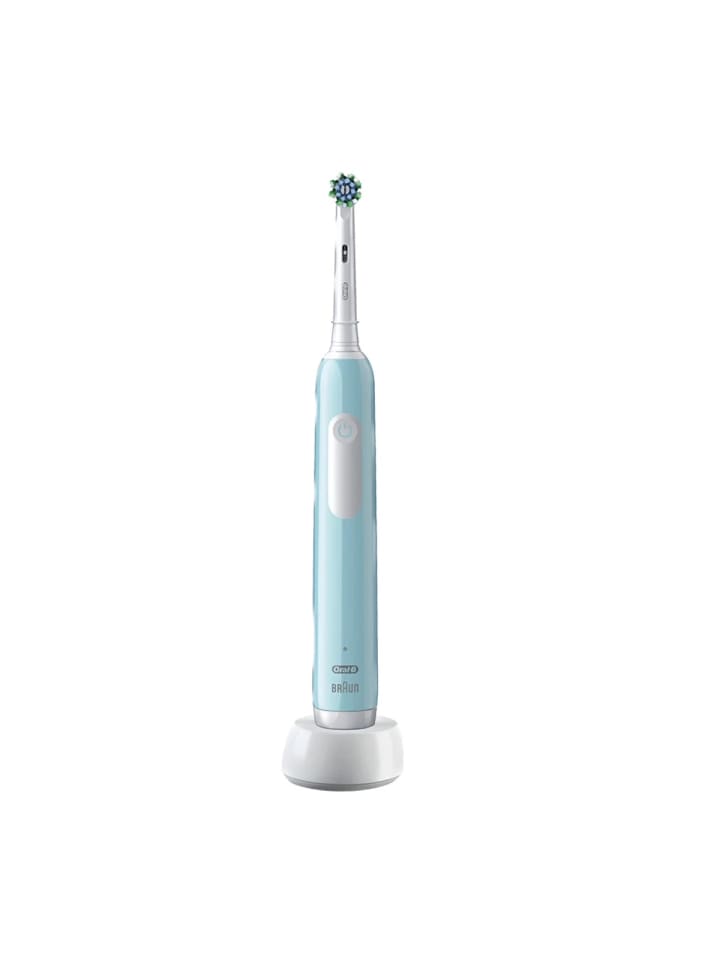 Oral-B Pro 1 Cross Action Elekrtische Zahnbürste Caribbean in Blau günstig kaufen Anzahl: 1 Set