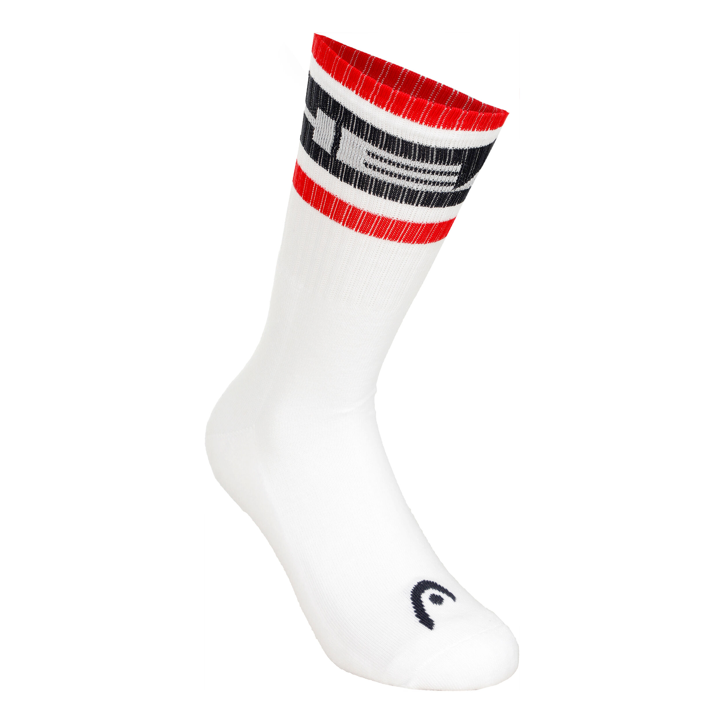 Crew Tennissocken - Weiß, Mehrfarbig