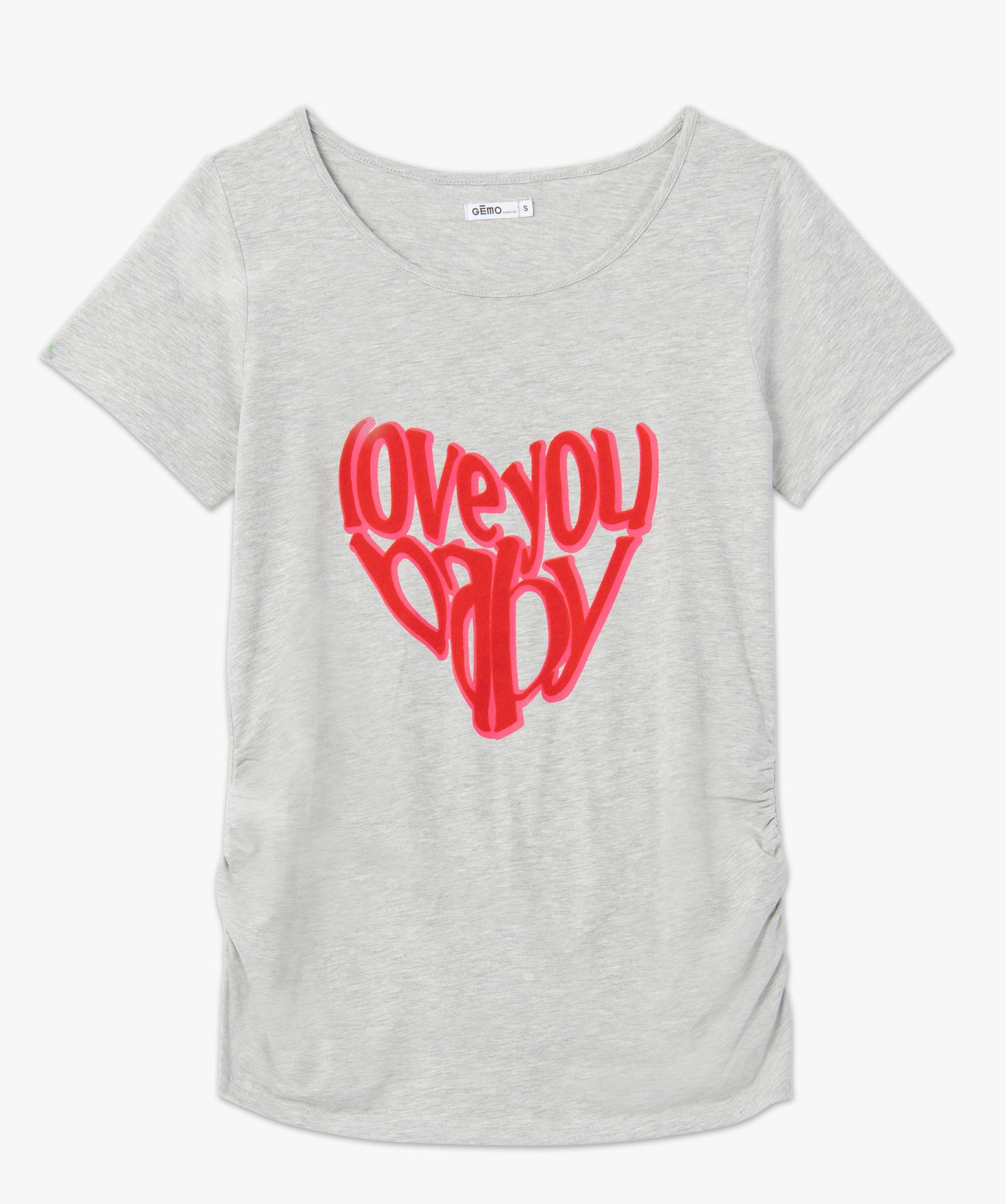Tee-shirt de grossesse imprimé imprime | GEMO