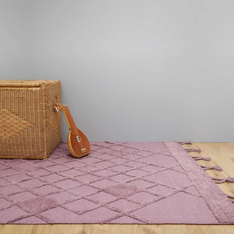 Tapis 110x170cm EEMEE MAUVE