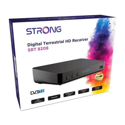 TNT-Decoder STRONG SRT 8208 HD DVB-T2