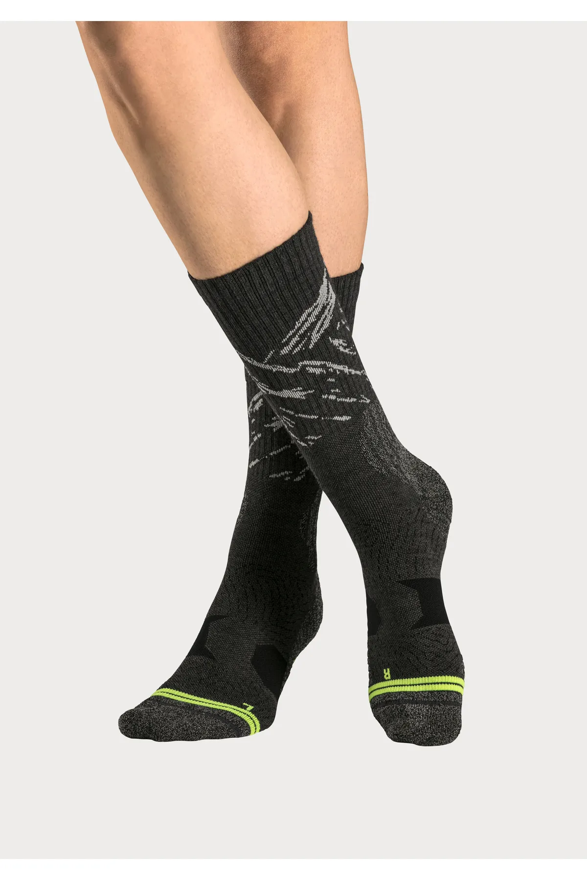Chiemsee  Socken - Schwarz - Unifarben
