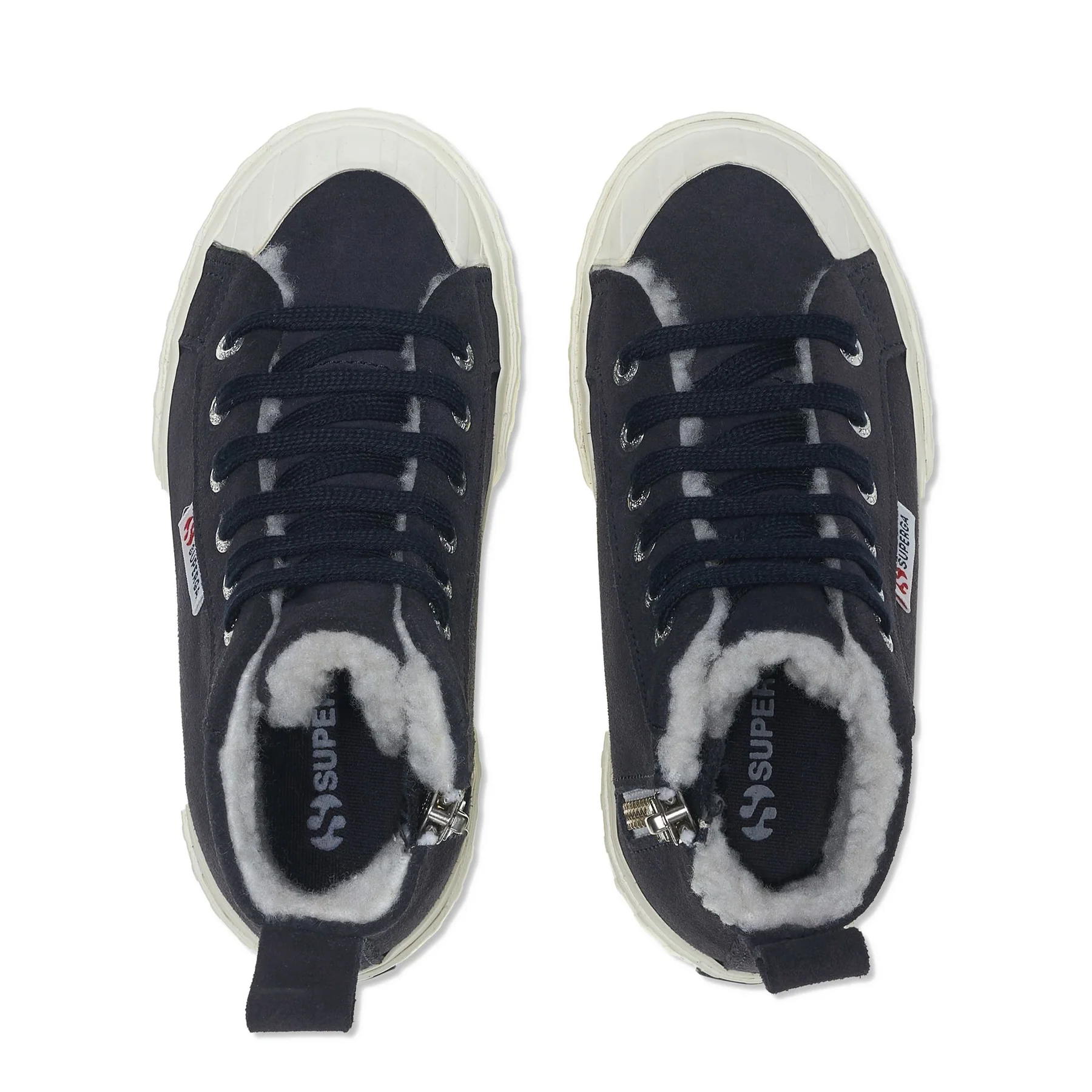 2696 KIDS STRIPE SUEDE-BLUE GREY DK-FAVORIO