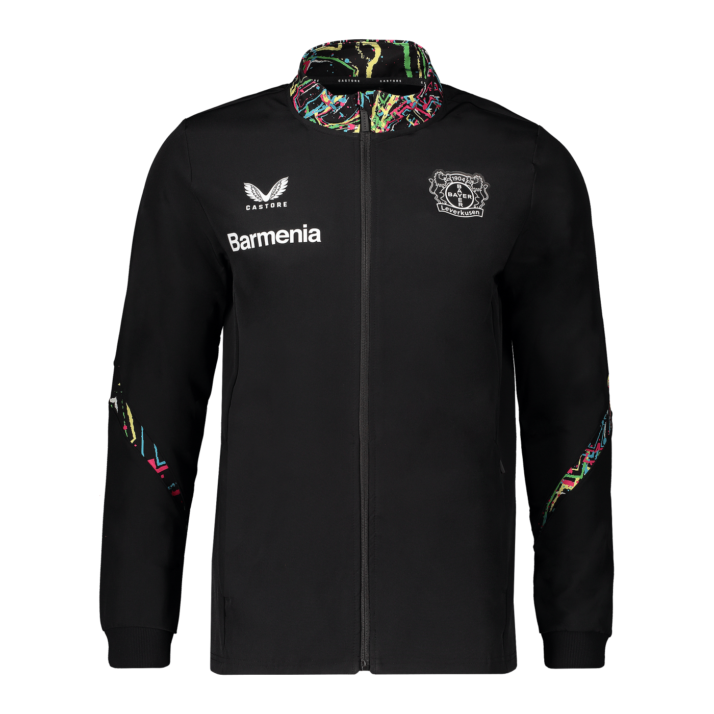 Castore Bayer 04 Leverkusen League Matchday 3rd Anthem Jacke Schwarz F013