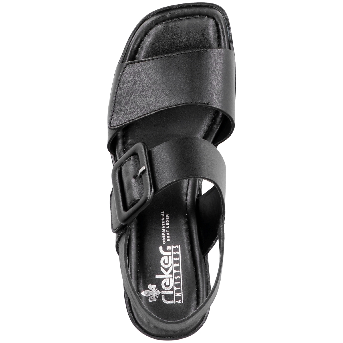 Rieker 62663 Sandaletten schwarz