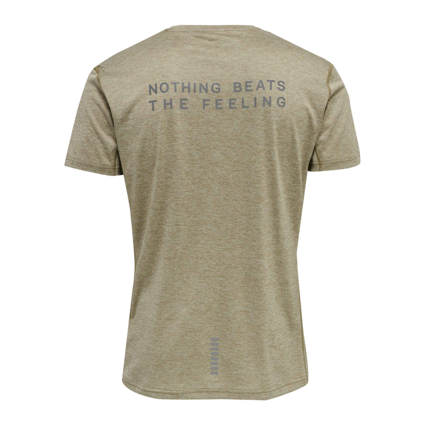 Newline Statement T-Shirt Running Beige F8220