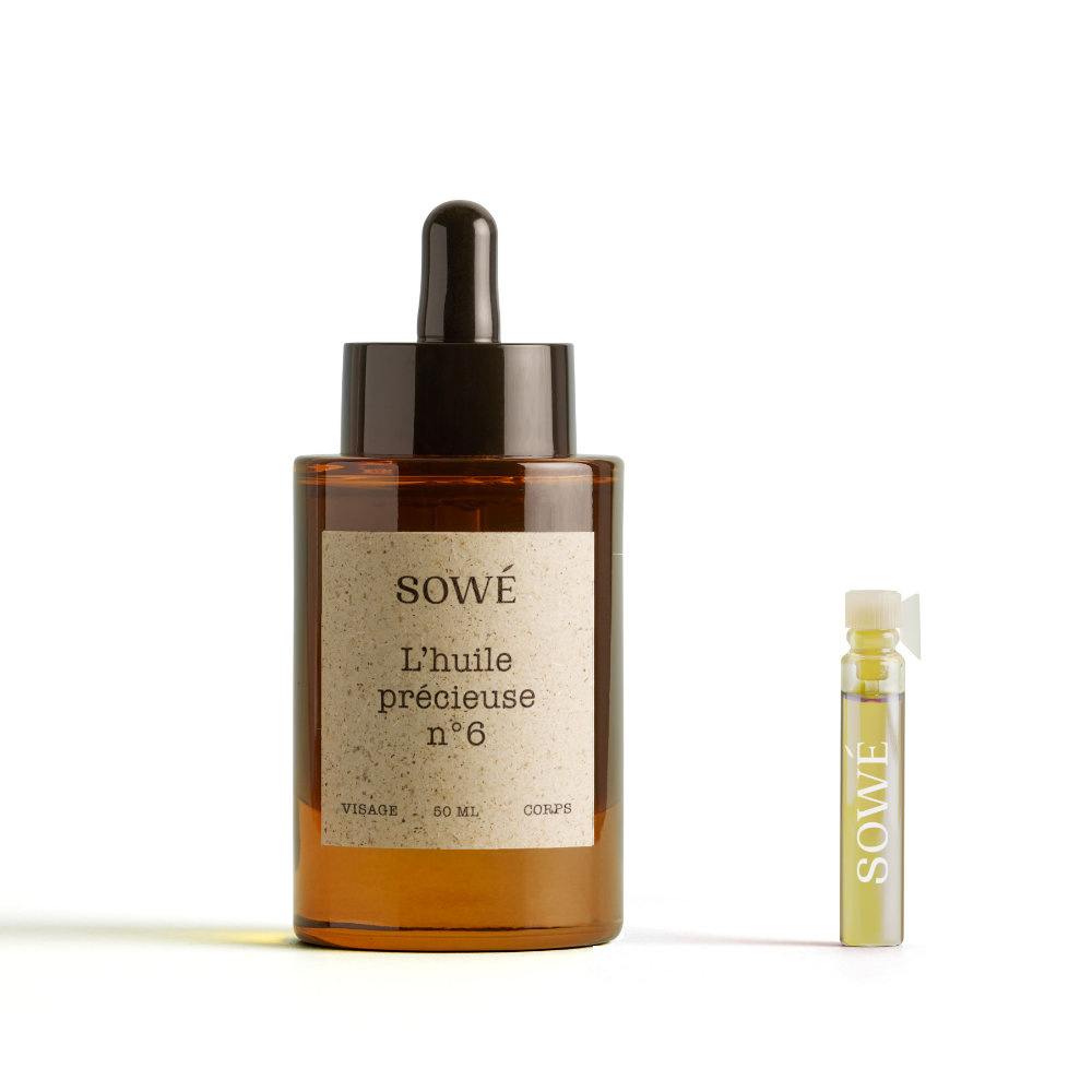 sowé botanic lab L'huile précieuse n°6 - CBD - Booster Detox - 50ml Huile visage et corps