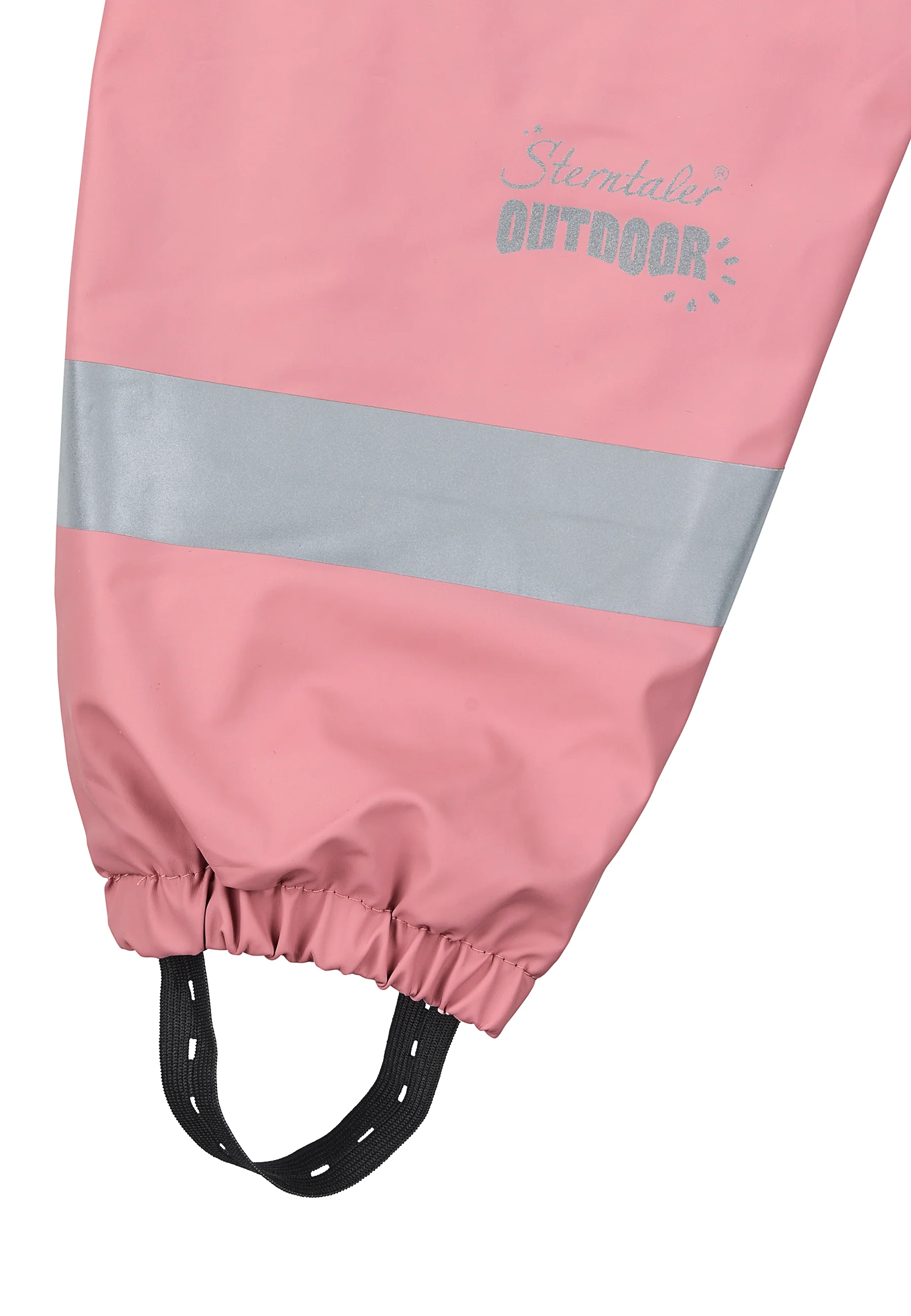 Regenhose Kinder, gefüttert mit Reflexstreifen