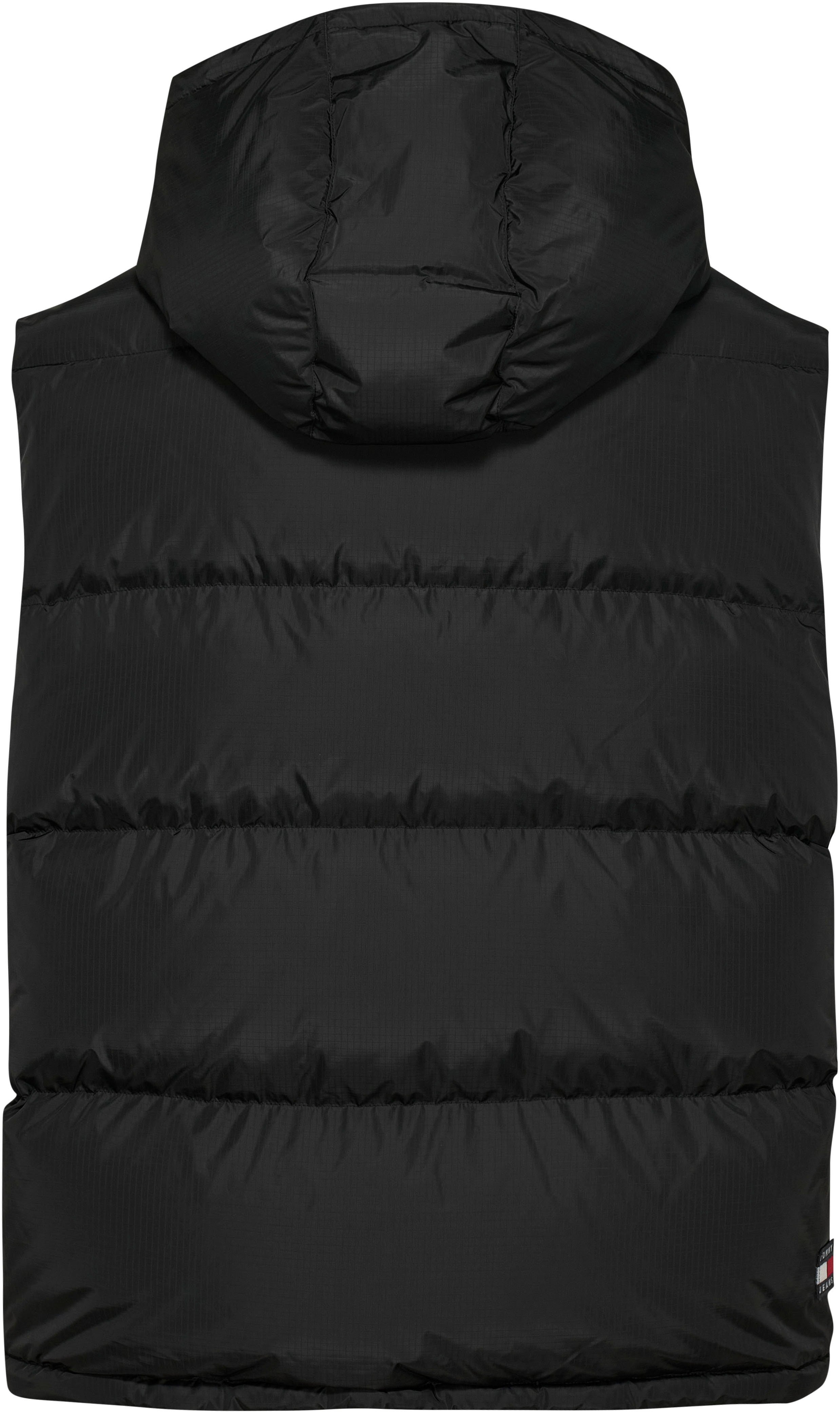 Tommy Jeans Curve Steppweste TJW CRV ALASKA PUFFER VEST PLUS SIZE CURVE,mit Kapuze & Tommy Jeans Logo-Badge