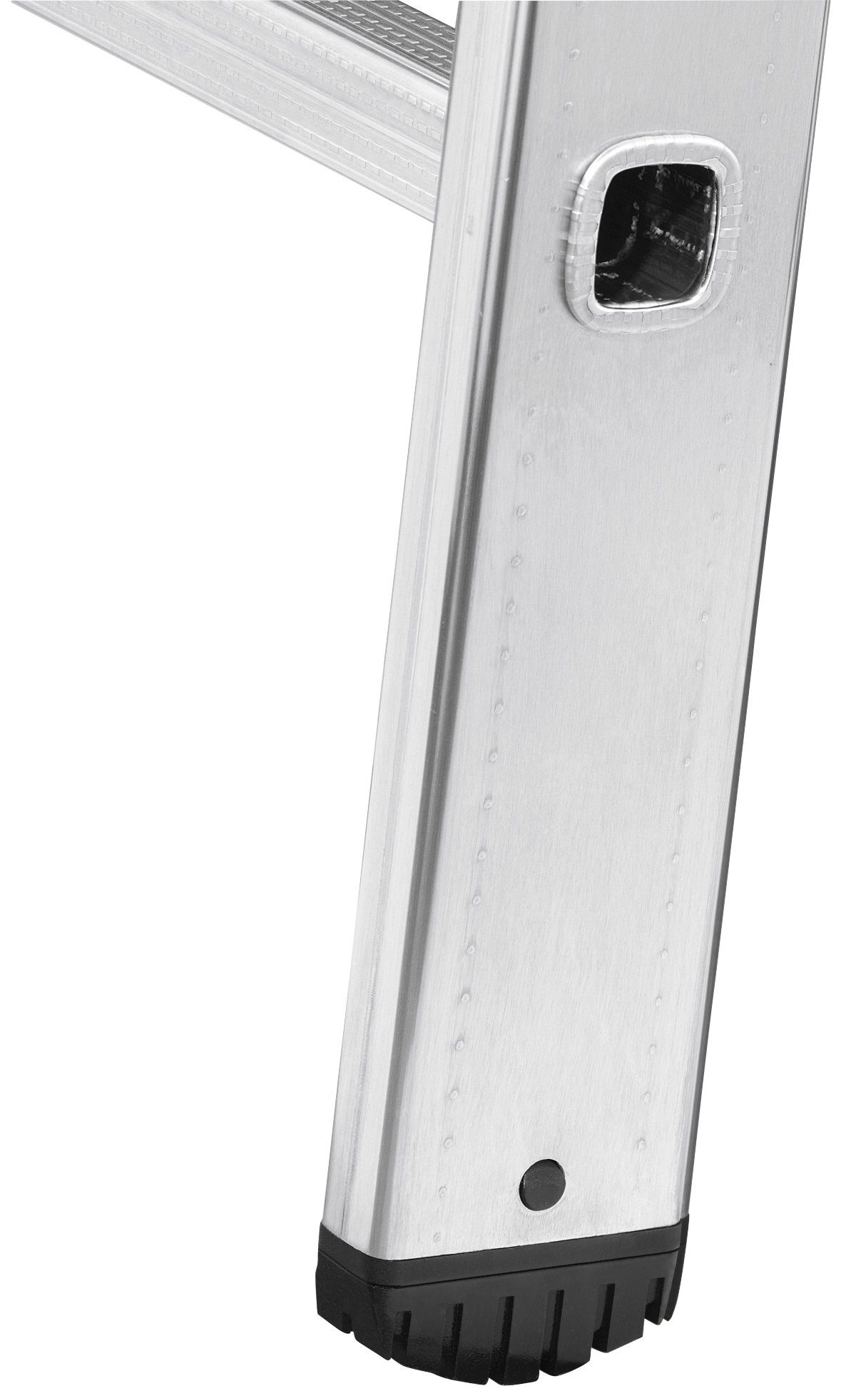Hailo Anlegeleiter S60 ProfiStep uno (1-St), Aluminium-Anlegeleiter 6 Sprossen