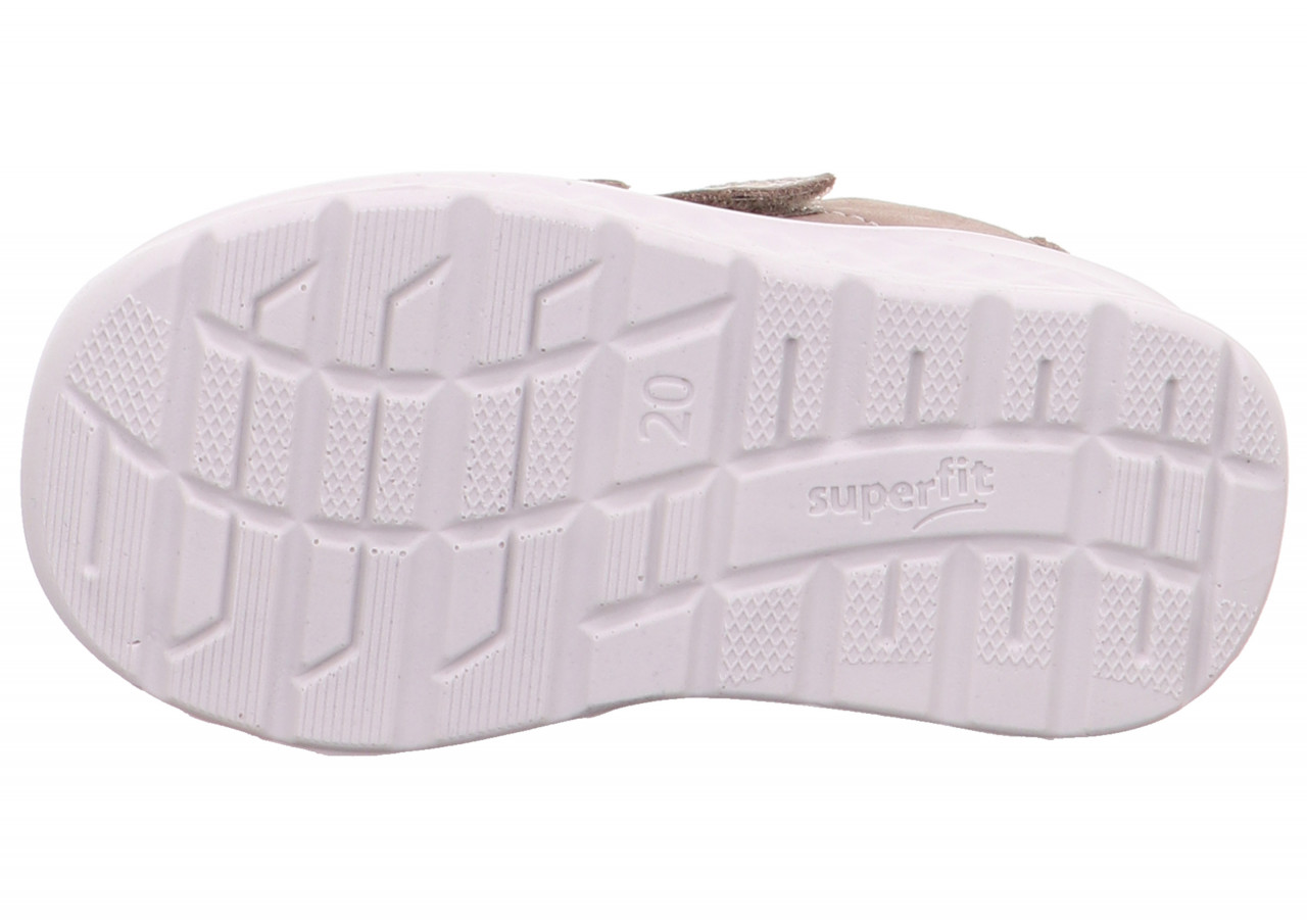 BREEZE - Beige/Gelb Sneaker low mit Klettverschluss
