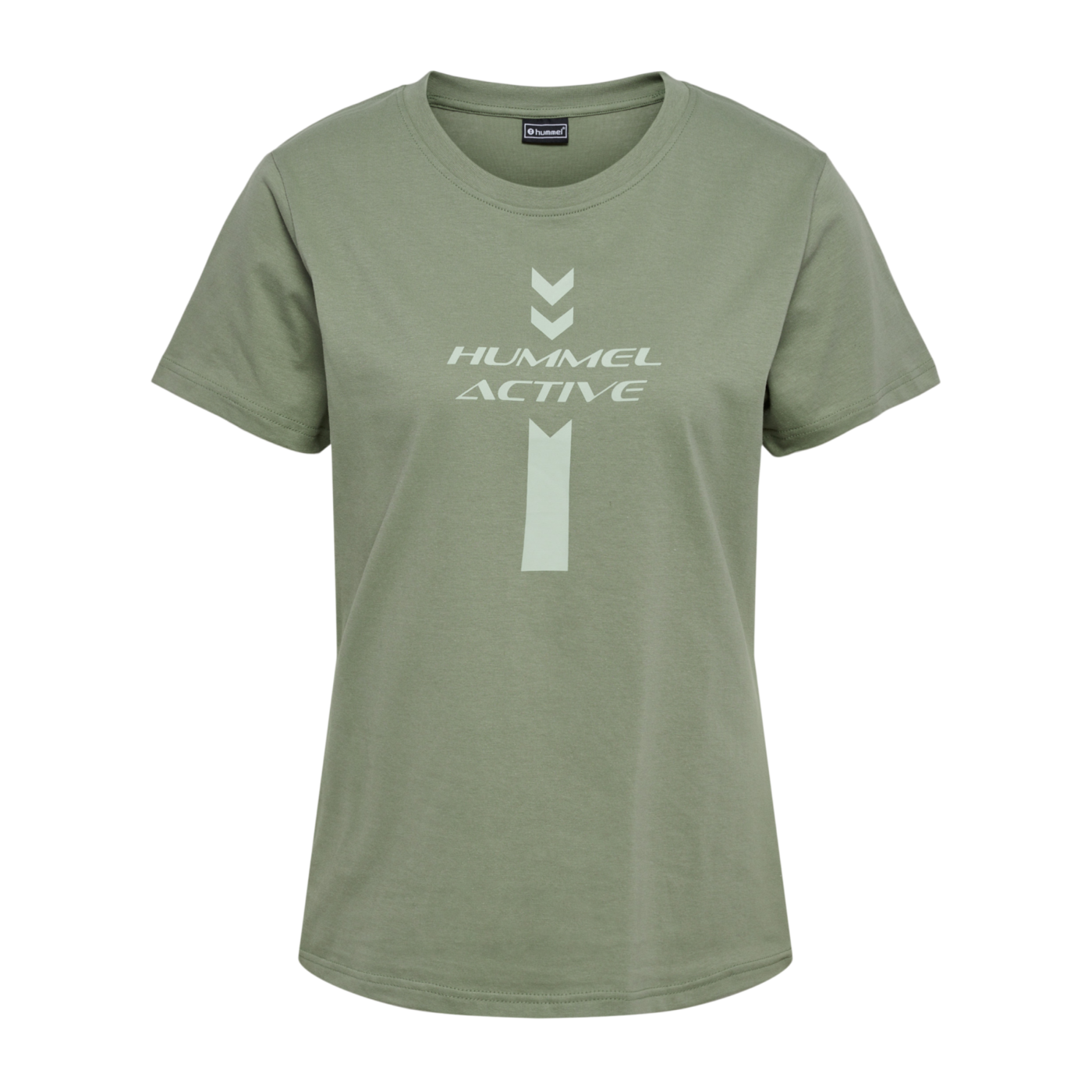 Hummel hmlACTIVE Graphic T-Shirt Damen Grün F6005