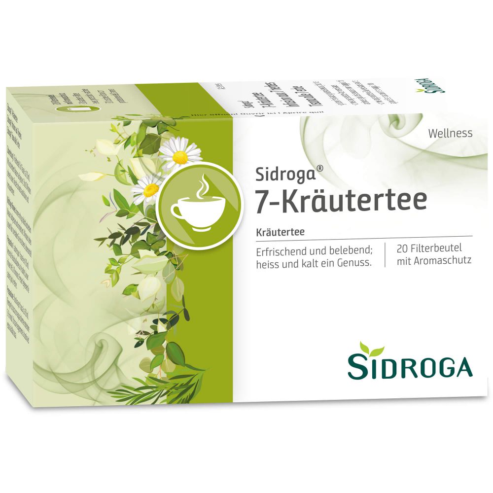 Wellness 7-Kräutertee Filterbeutel