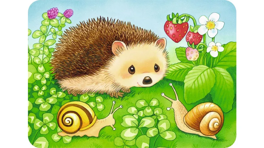 Ravensburger Puzzle - my first Puzzle - Süße Gartenbewohner, 8 Teile