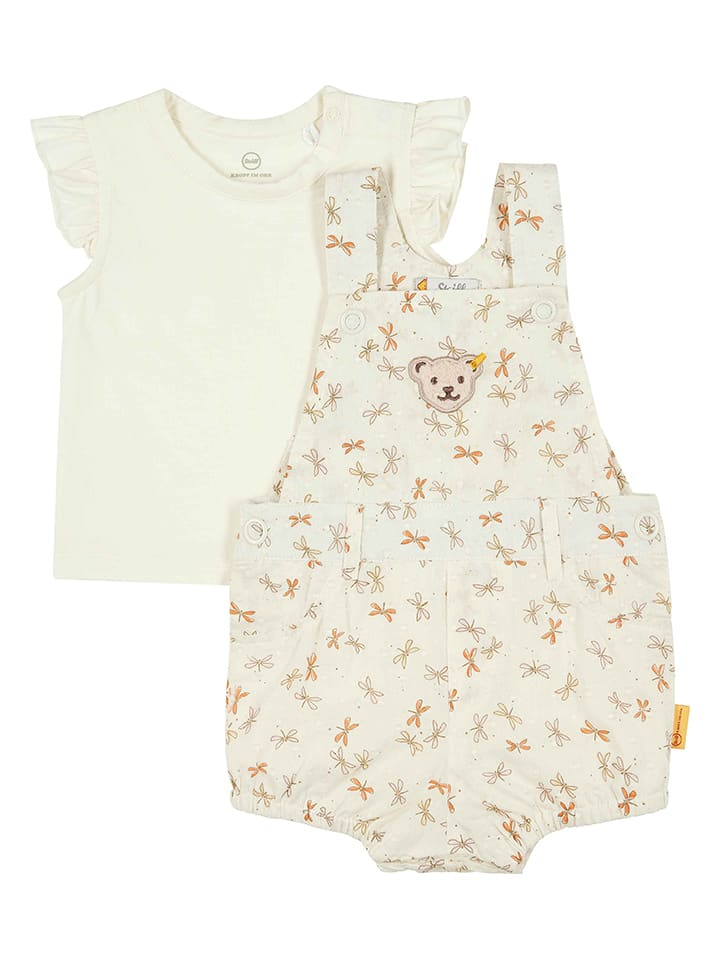 Steiff 2tlg. Outfit in Creme günstig kaufen