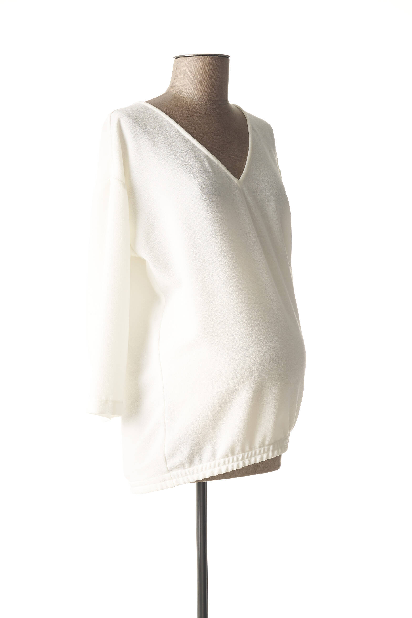 Fragile Chemisiers Maternite Femme couleur blanc