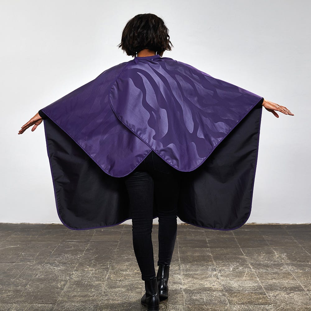 Trend-Design NANO Compact Färbeumhang Violett