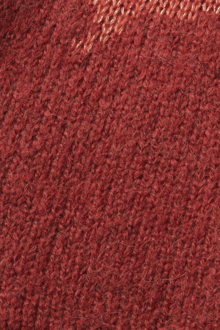 CURVY Strickpullover aus Wollmix