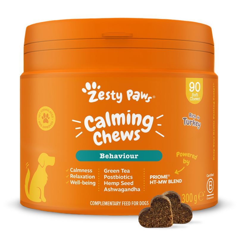 Zesty Paws Calming Chews Truthahn