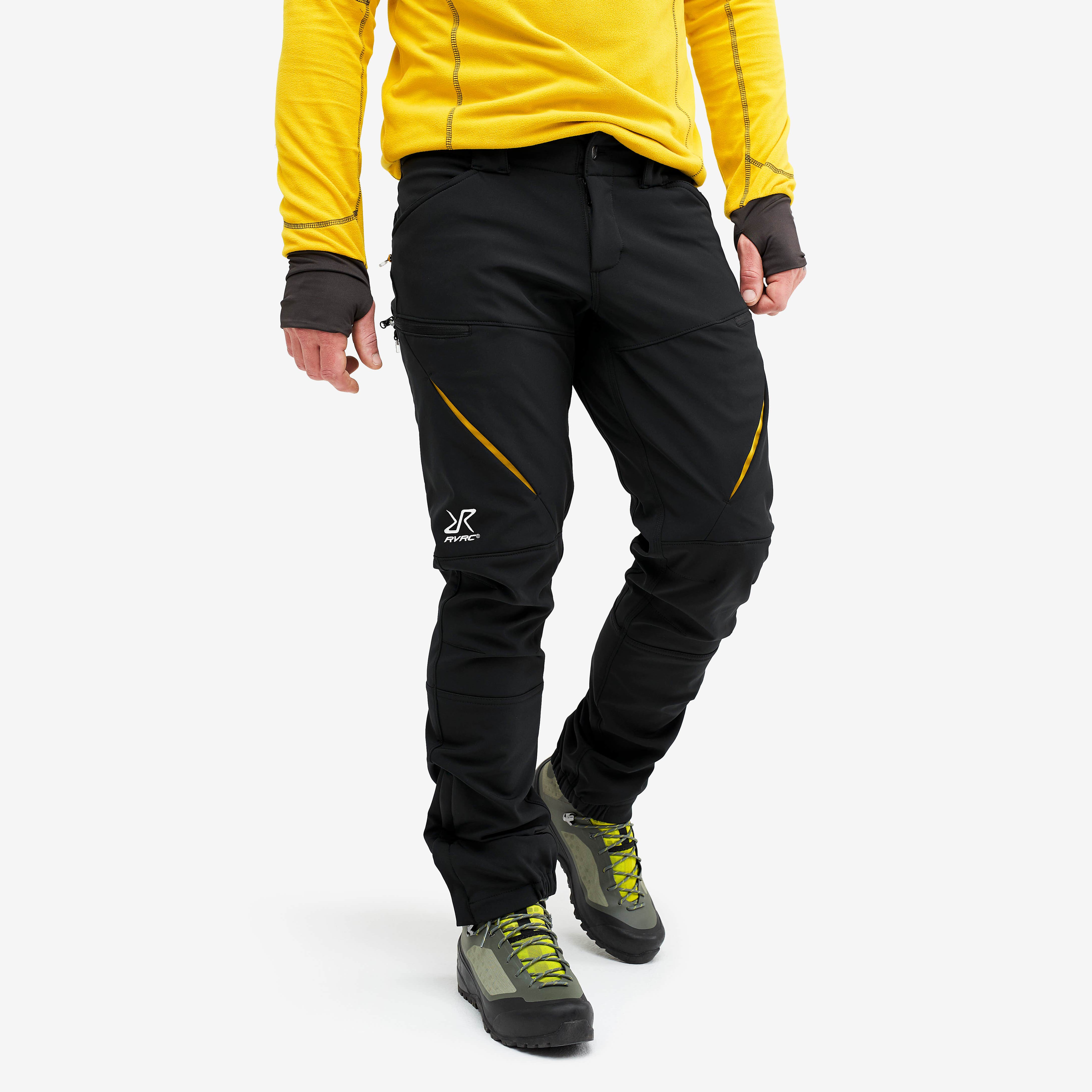 Hiball Pants Homme Black/Yellow