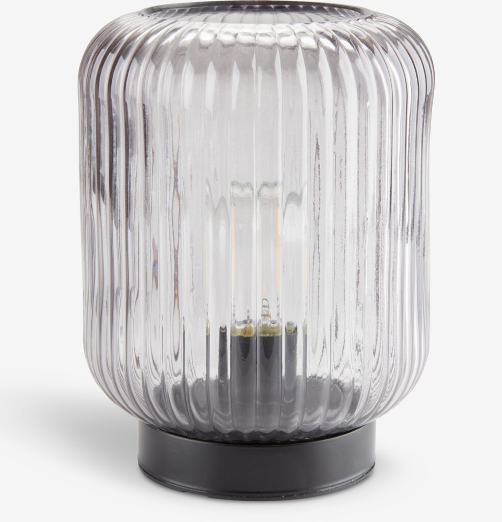 SIMMA Wiederaufladbare Lampe SIMMA Ø13xH17cm Grau