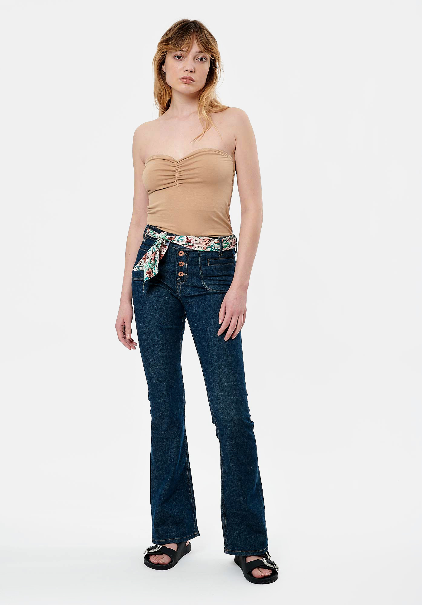 JANDO  Bustier beige Femme