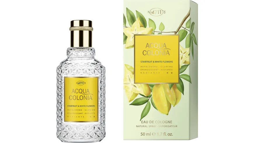 4711 ACQUA COLONIA Starfruit + Wildflowers Eau de Cologne 50 ml