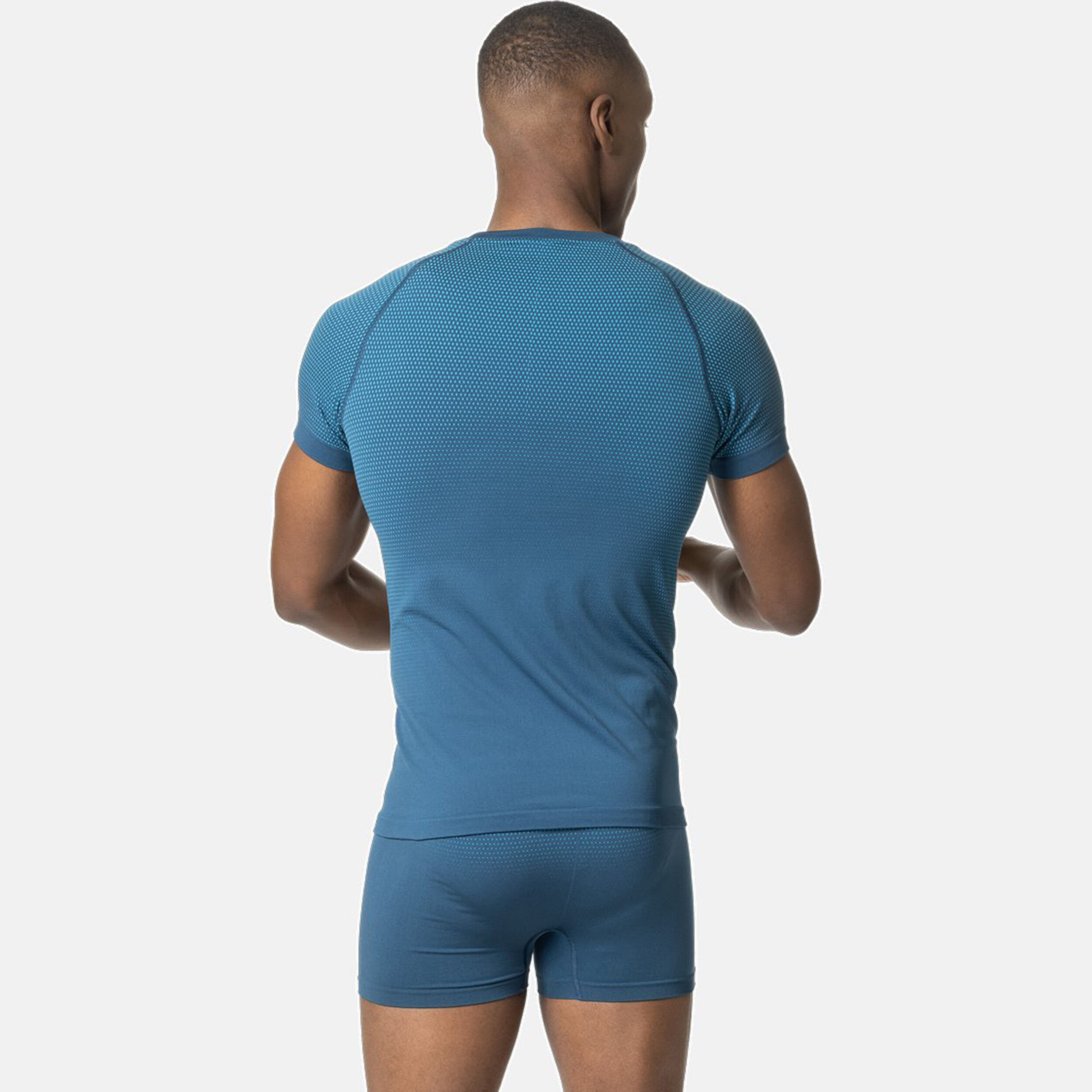 BL Top Crew Neck Shortsleeve Performance Light Eco Laufshirt Herren - Blau