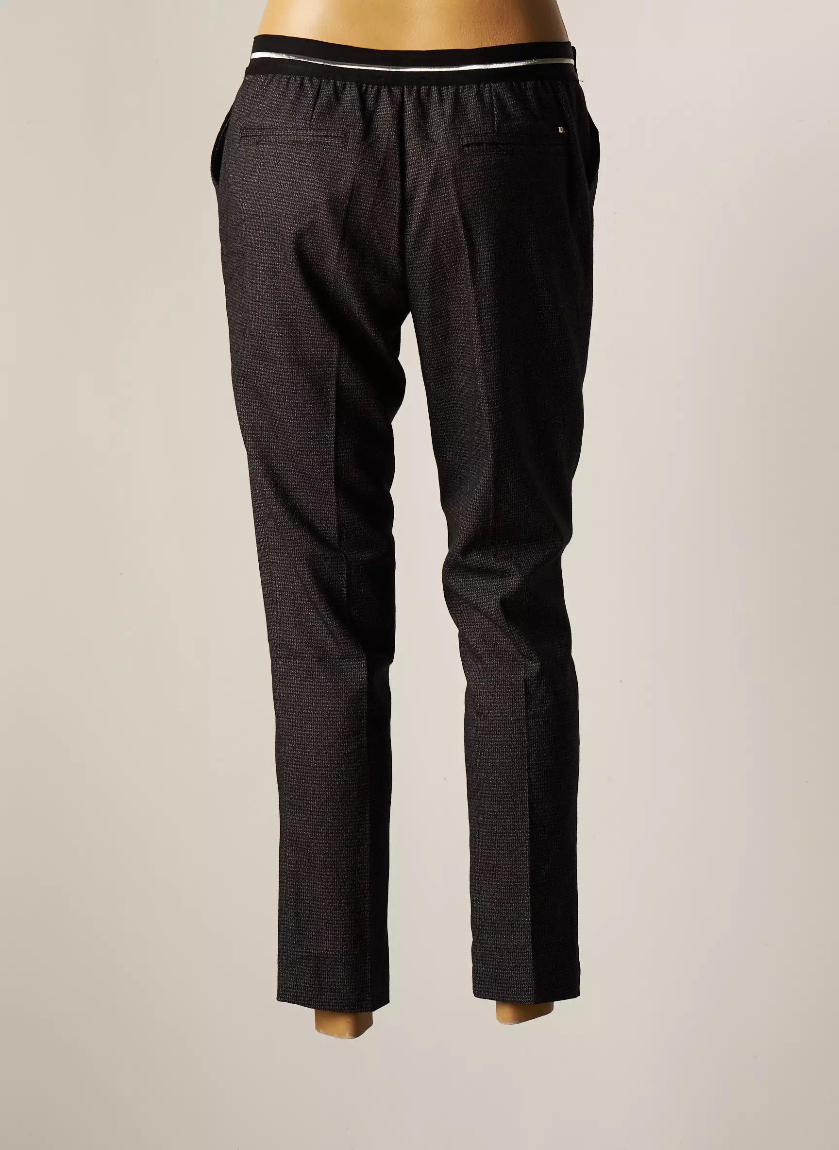Le Temps Des Cerises Pantalon7 8 Femme couleur gris