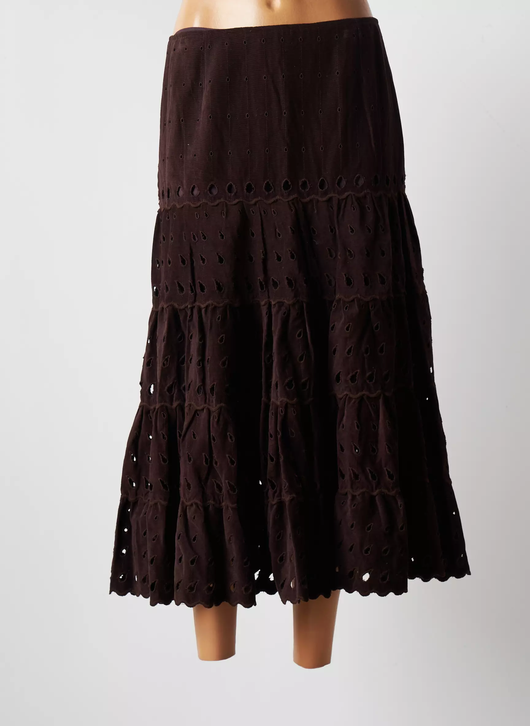 Jeff Gallano Jupes Longues Femme couleur marron