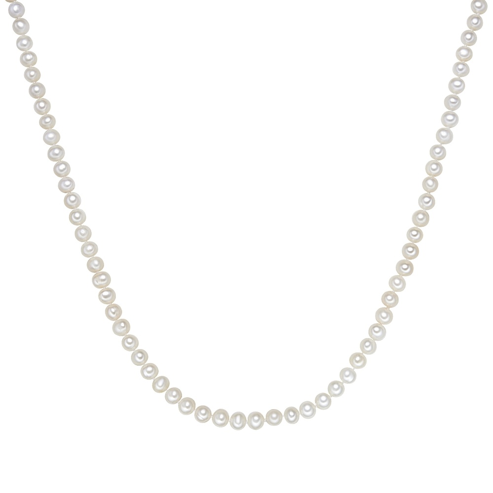 Valero Pearls Collier de perles Perle de culture d'eau douce Perle de culture d'eau douce en Bl collier