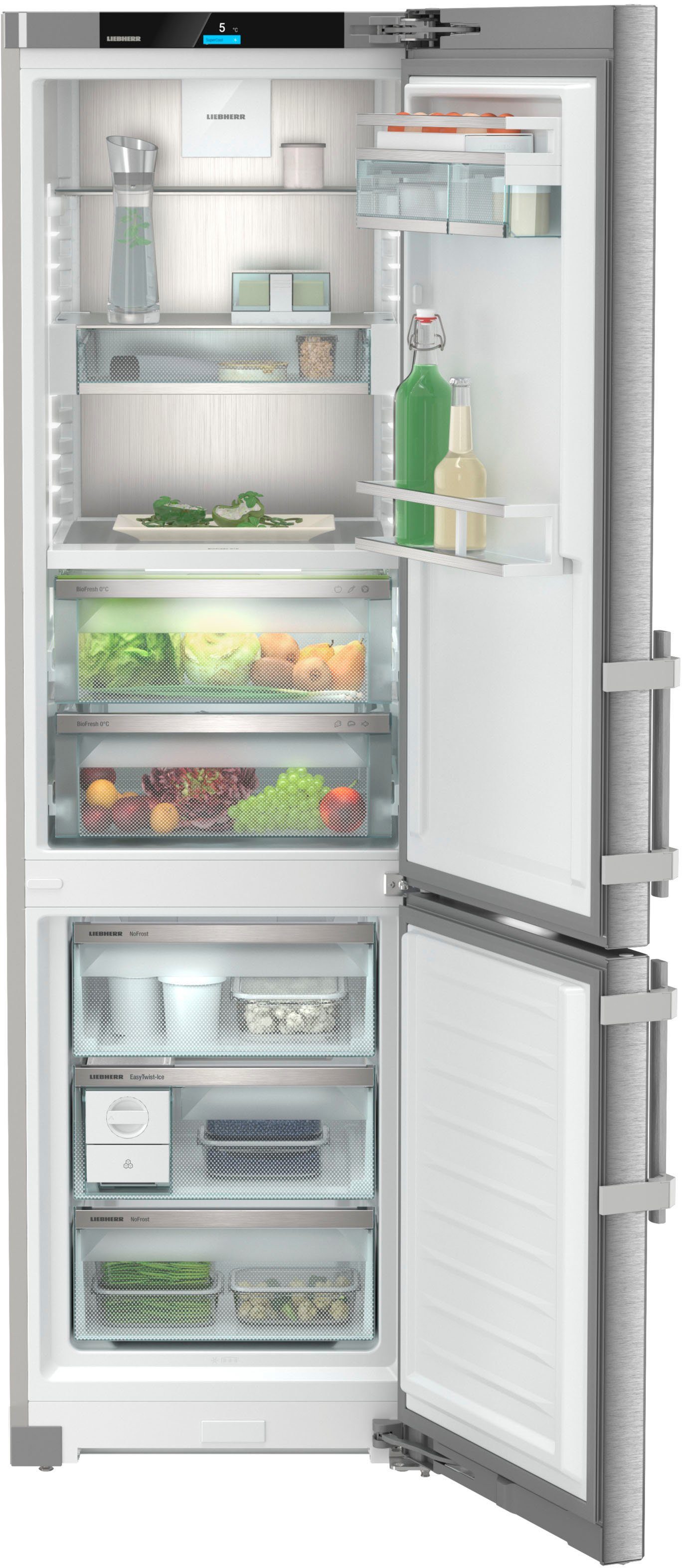 Liebherr Kühl-/Gefrierkombination CBNsda 5753_994860051, 201,5 cm hoch, 59,7 cm breit, 10 Jahre Herstellergarantie inkl.