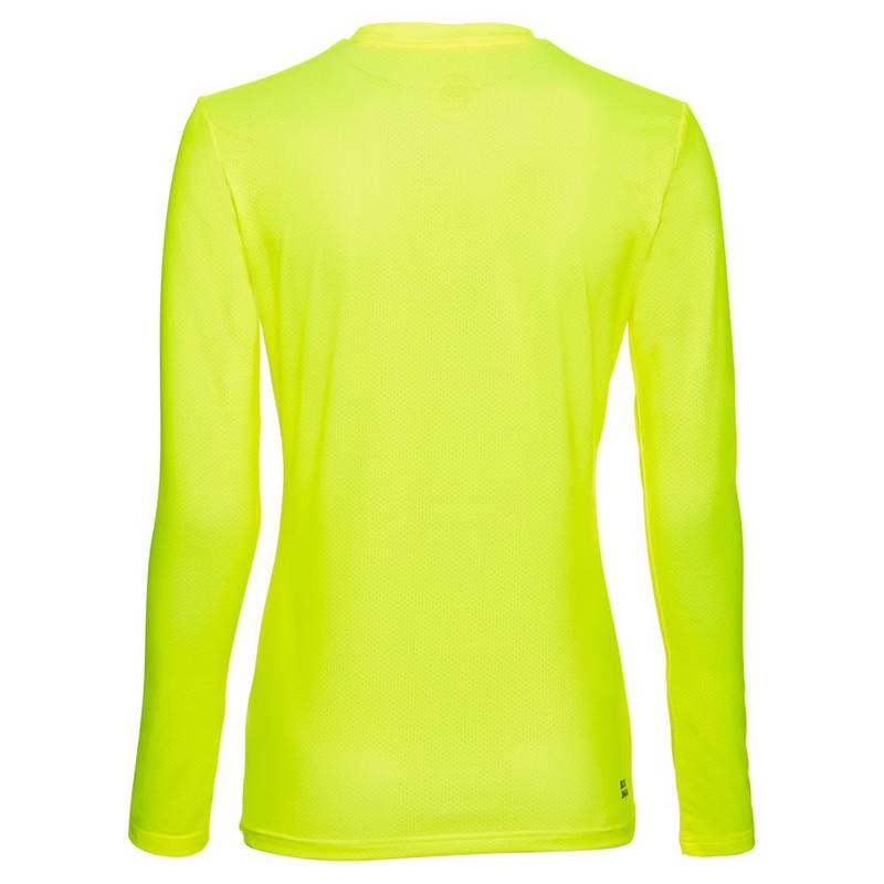 BIDI BADU Pia Tech Roundneck Longsleeve Tennisshirt Damen