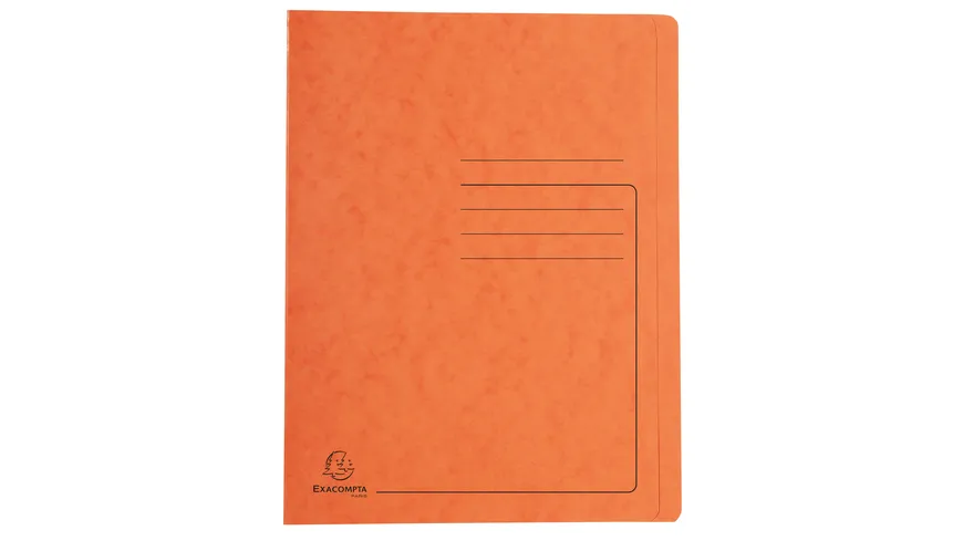 EXACOMPTA Schnellhefter A4 aus Colorspan 355g/m2 Orange