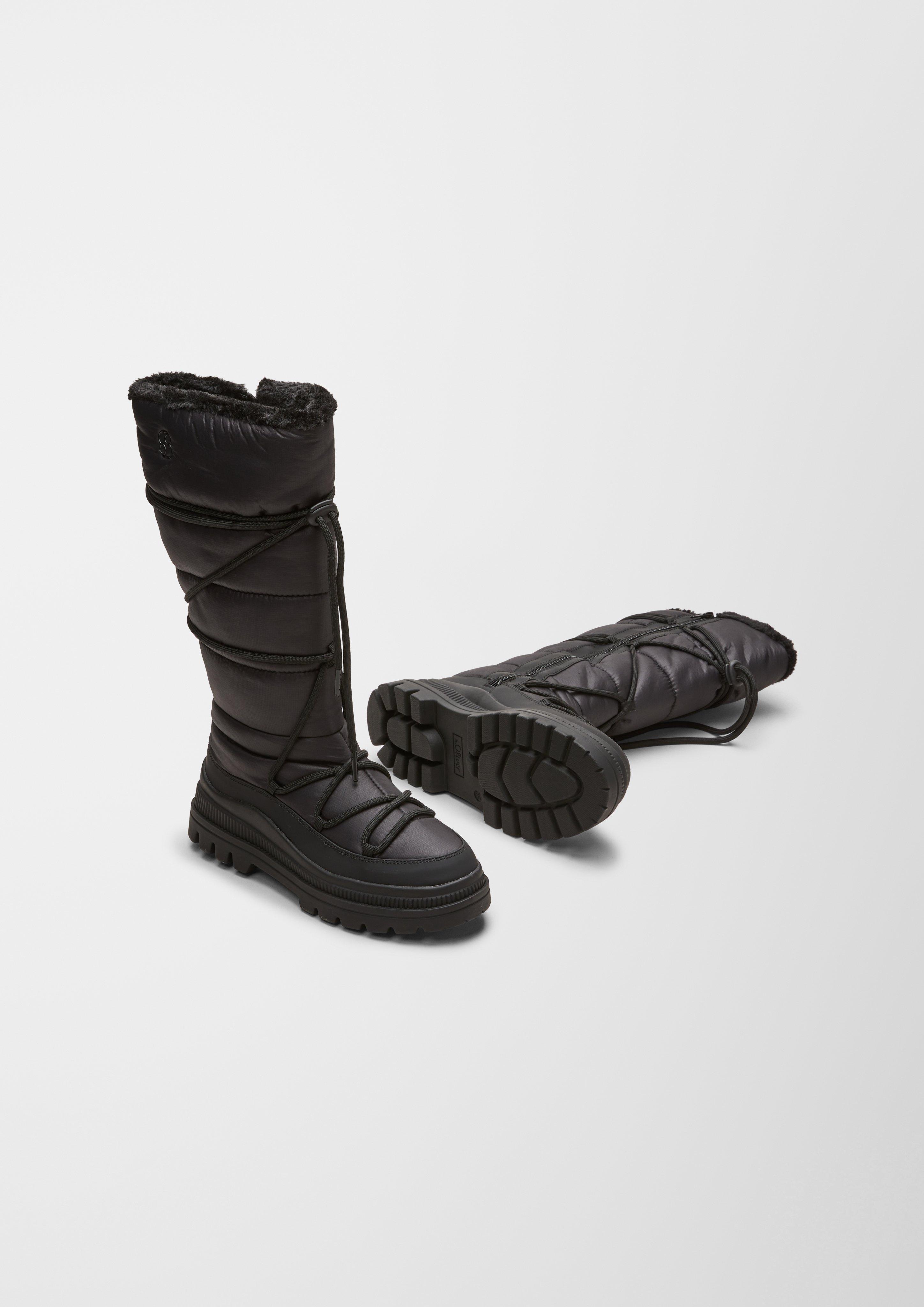 Gefütterte Stiefel mit Steppung  6006621-001