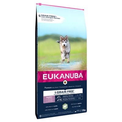 Eukanuba Grain Free Puppy Large Breed Lamm