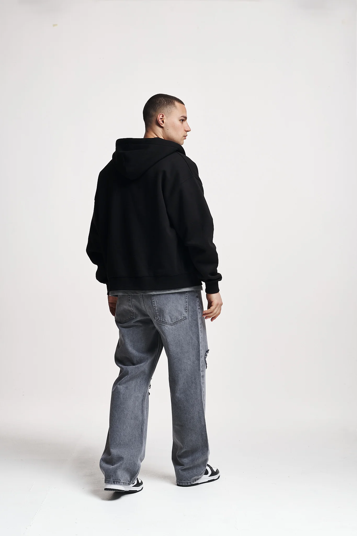 2Y Studios ANDUIN RIPPED BAGGY - Vaqueros holgados