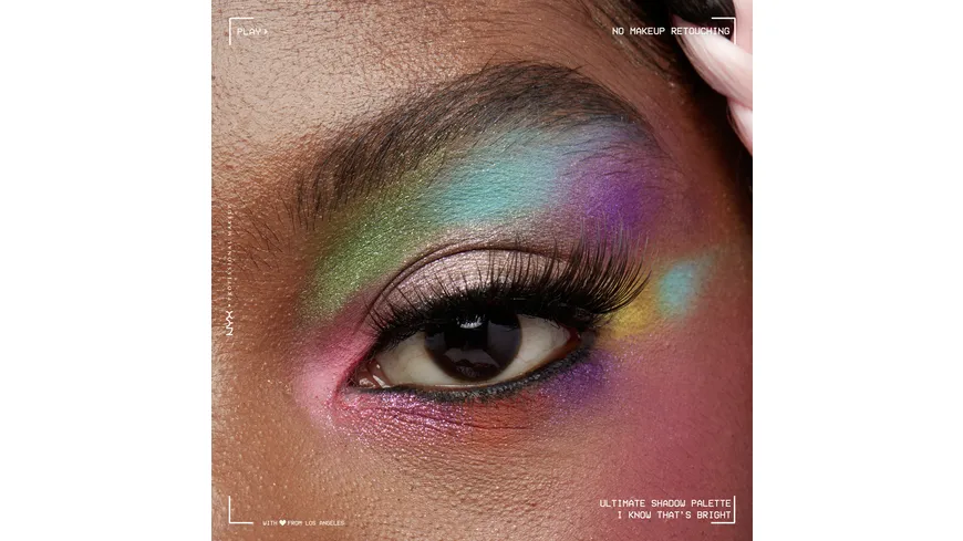 NYX PROFESSIONAL MAKEUP Lidschattenpalette I Know That’s Bright