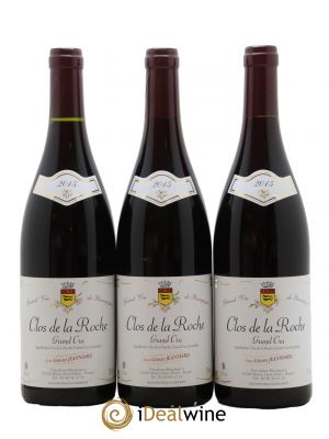 Clos de la Roche Grand Cru Domaine Gerard Jeanniard 2015 - Lot de 3 Bouteilles