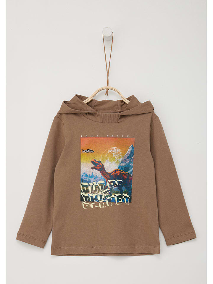 s.Oliver Longsleeve in Hellbraun günstig kaufen