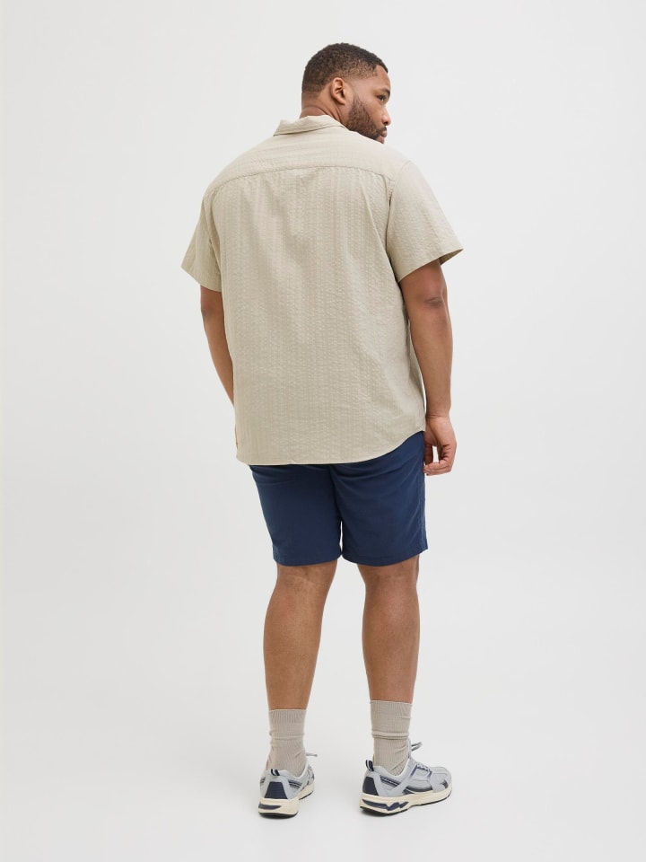 JACK & JONES PLUS Hemd in Silver Lining günstig kaufen