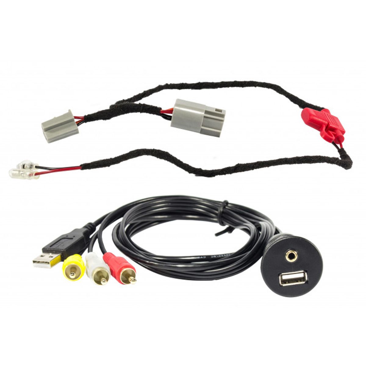 Maxxcount Fiat Ducato ab 2021 USB und AUX Qi-Ablagefach