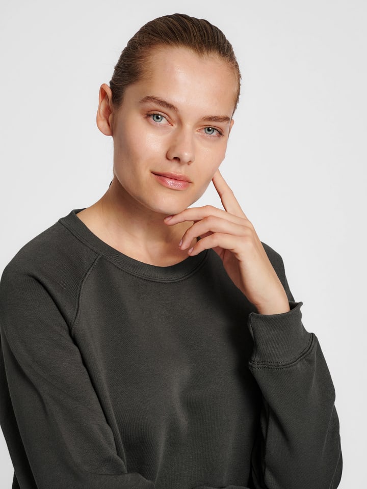 Hummel Hummel Sweatshirt Raglanärmel Hmlred Damen in RAVEN günstig kaufen