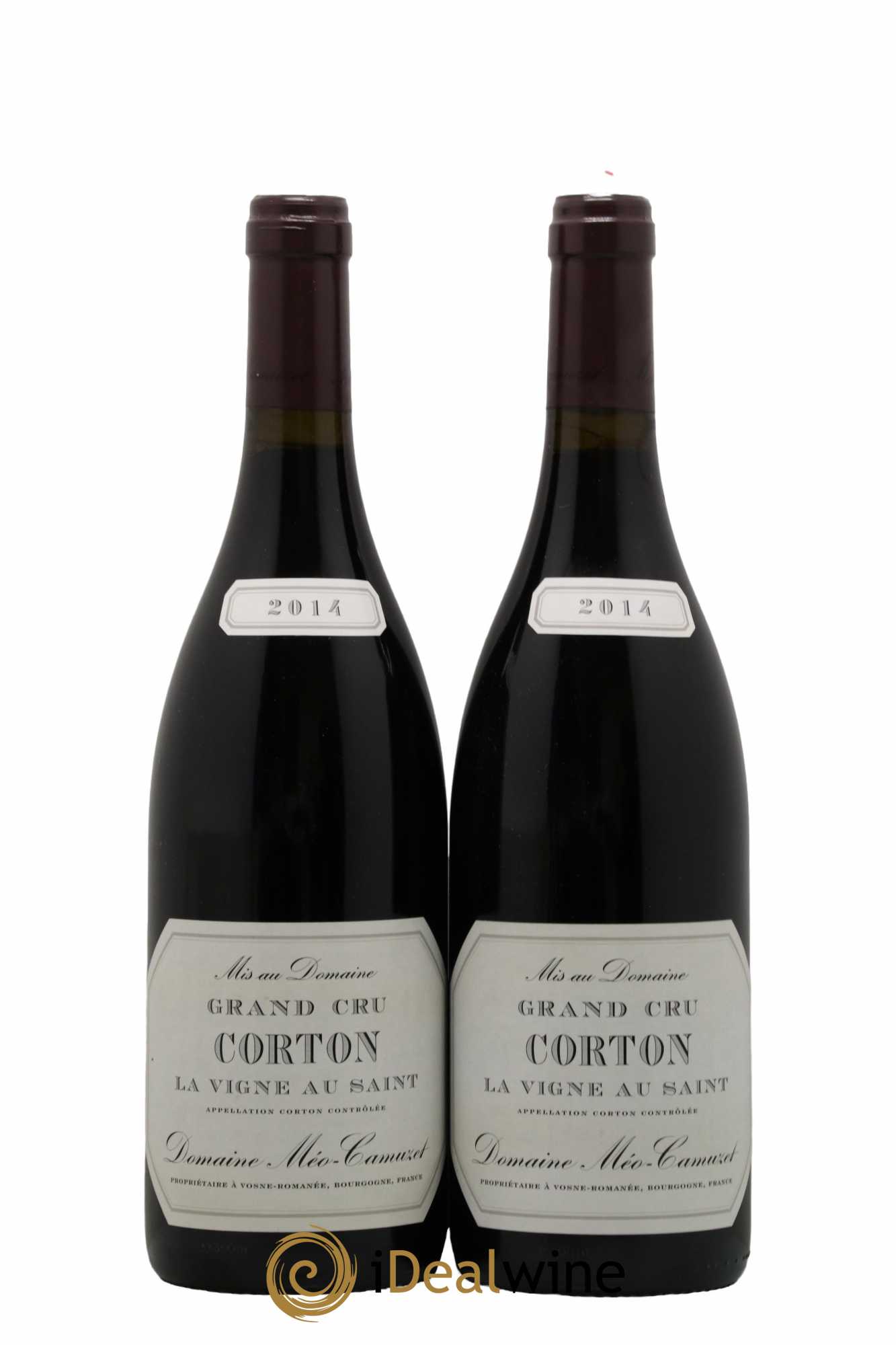 Corton Grand Cru La Vigne au Saint Méo-Camuzet (Domaine)  2014 - Lot de 2 Bouteilles