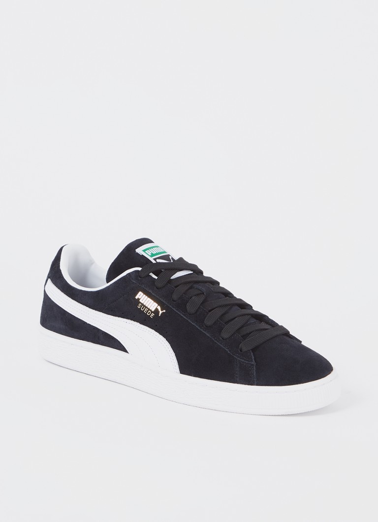 Puma Suede Sneaker mit Lederdetails