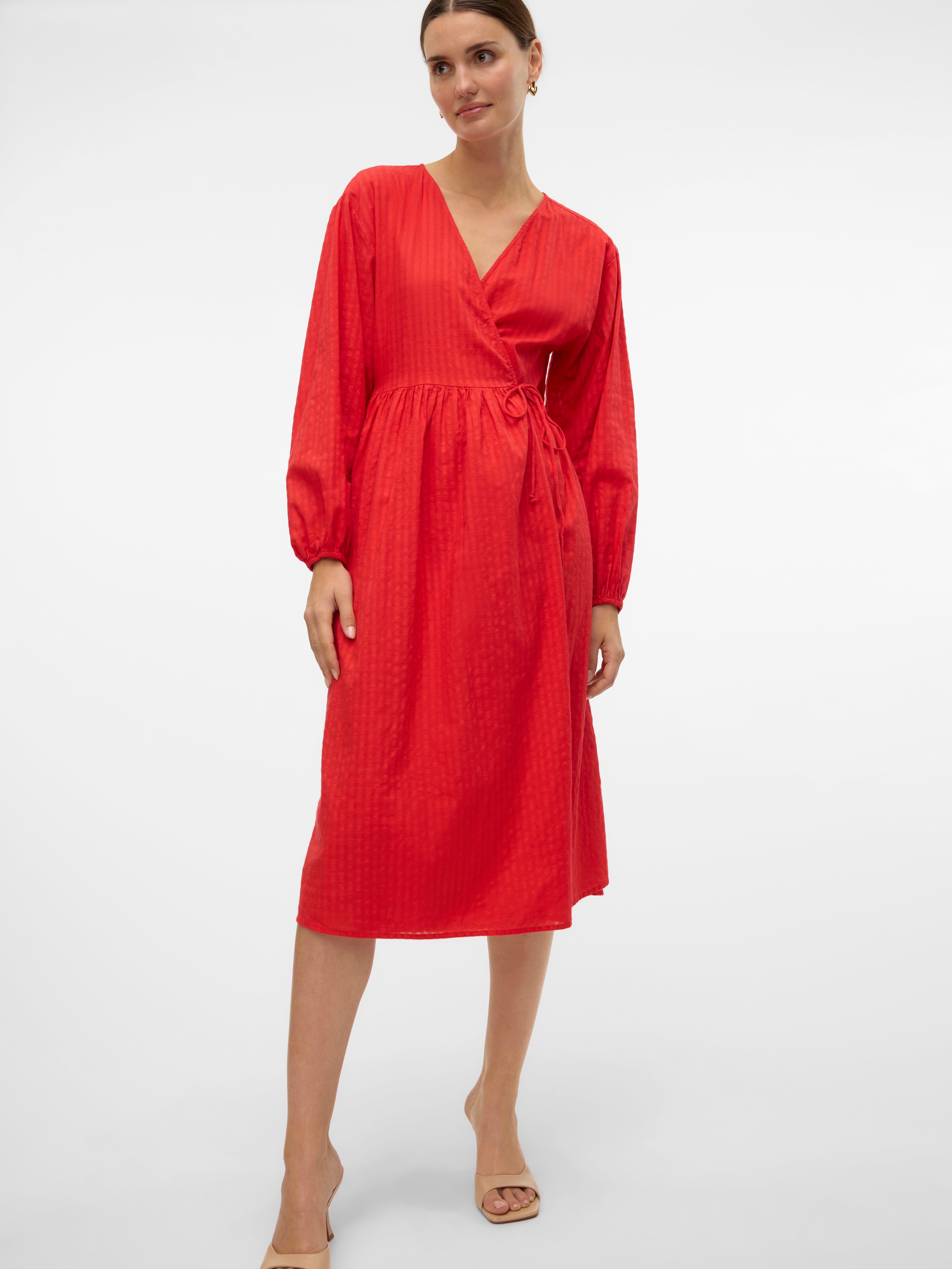 VMGUNILLA Langes Kleid