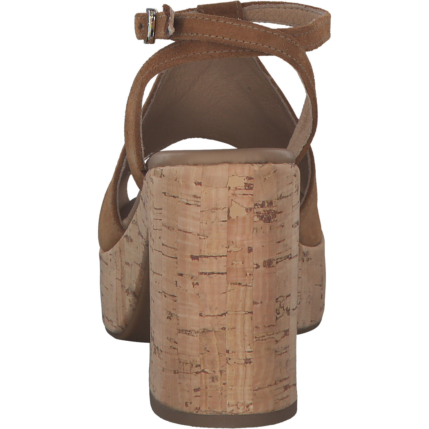 NeroGiardini E307671D, Plateau-Sandaletten, Damen, tabacco