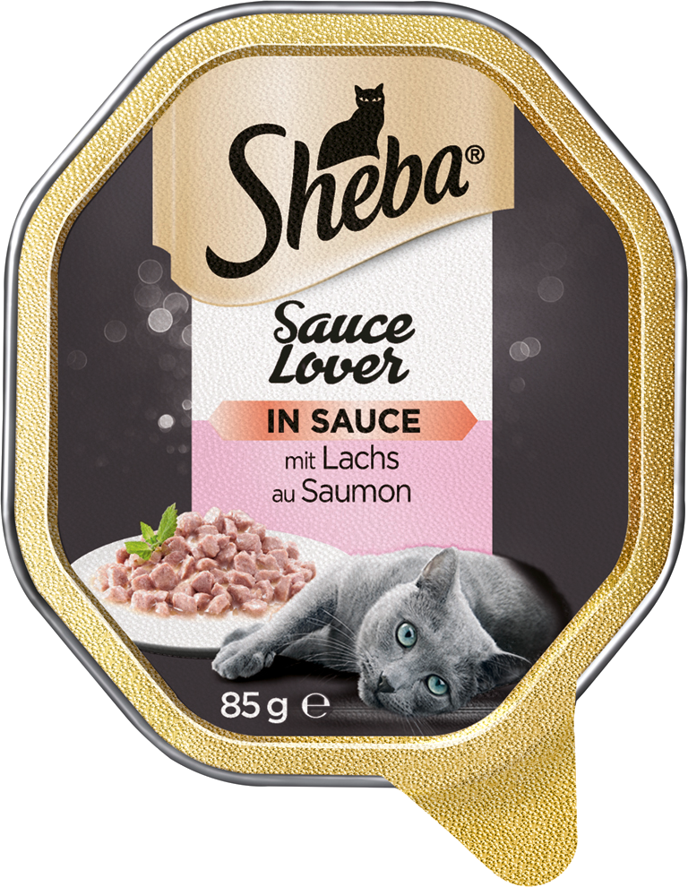 Sheba Nassfutter Sheba Sauce Lover 22x85g Lachs