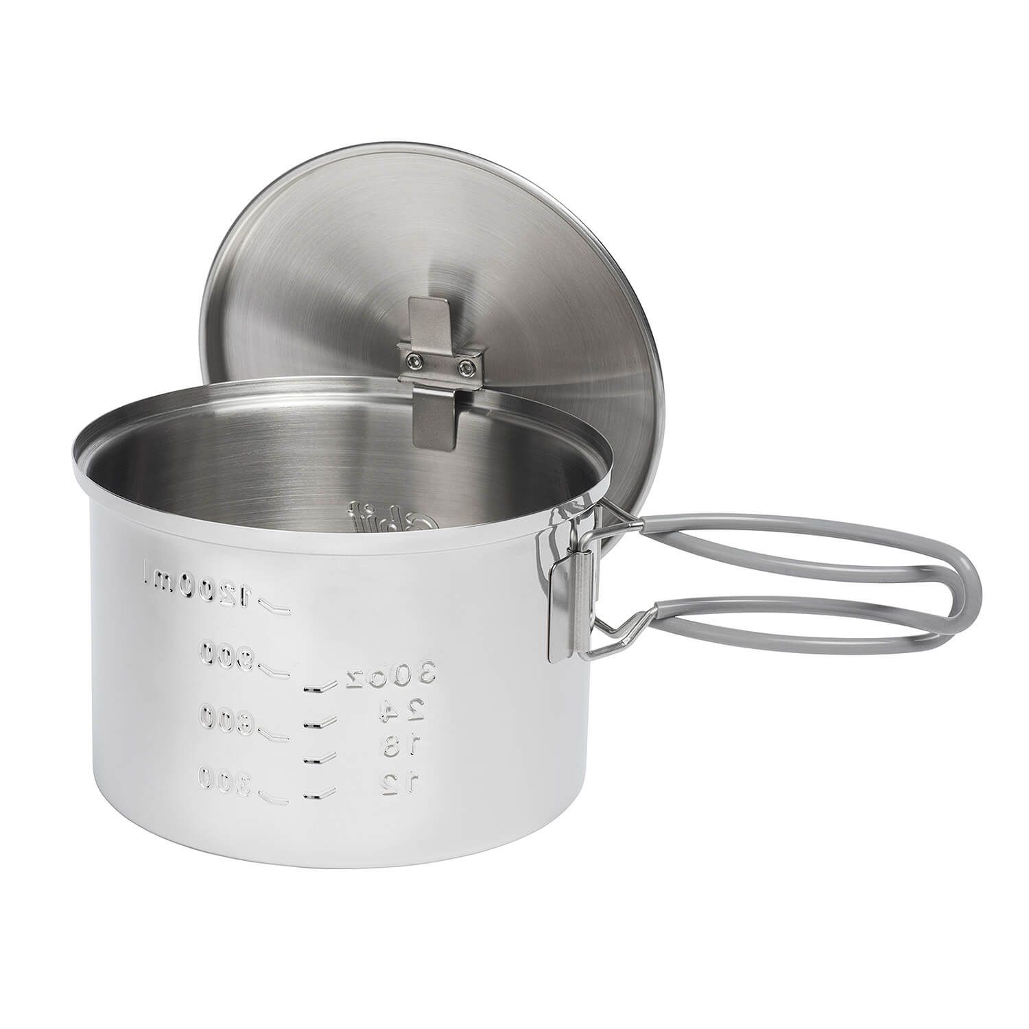 Topf aus 18/8 Edelstahl 1600 ml