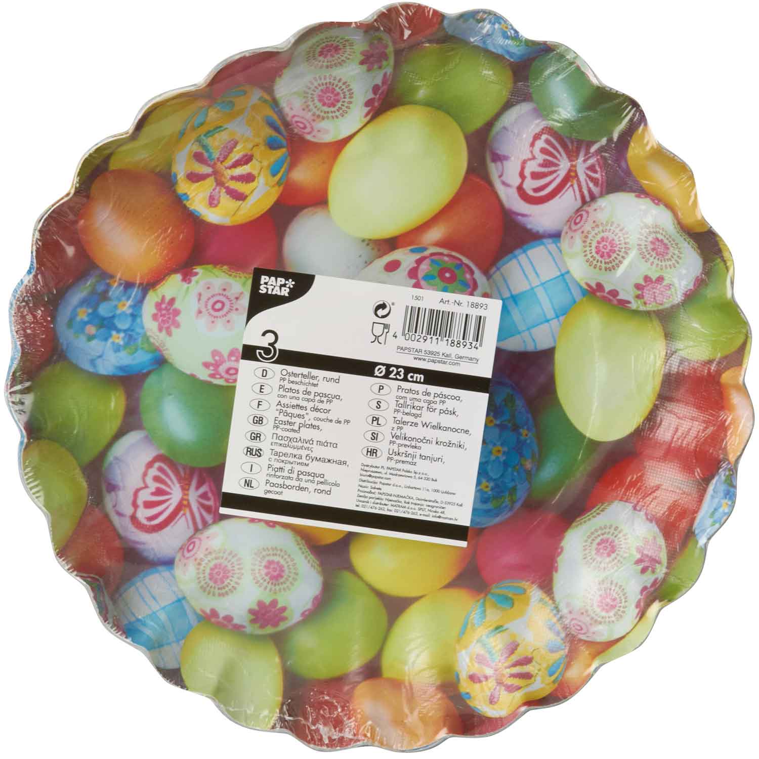 Papstar Präsentierschalen Ostern 3er